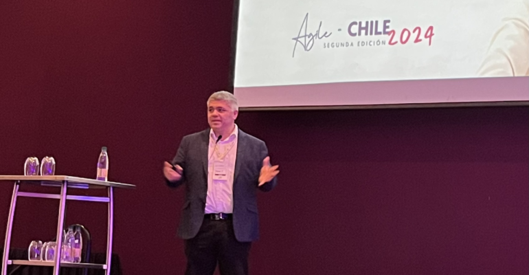 Rafael Vásquez en Agile en Chile 2024